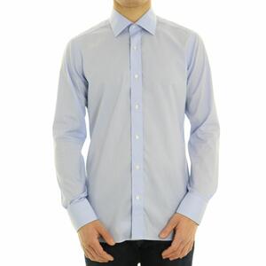 CAMICIA SLIM CALIBAN AZZURRO